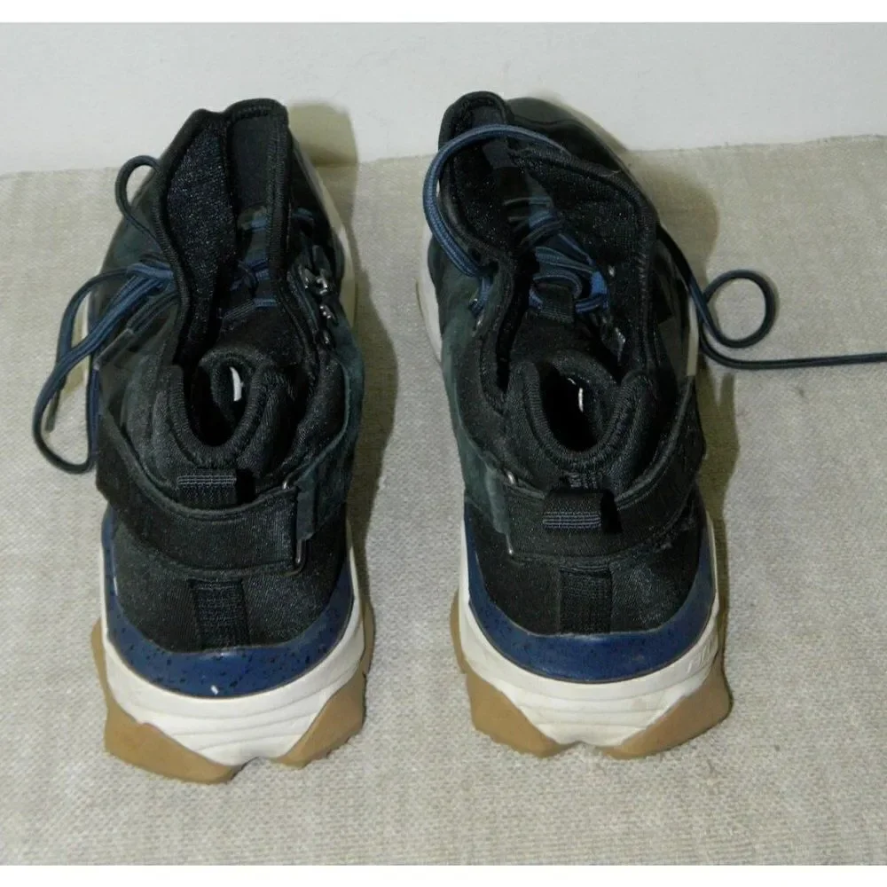 RAX Hiking Shoes Black Lightweight‎ Outdoor Trekking Shoes Men's Size  9.5